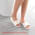 12Pcs/Pack Non Slip Bathtub Stickers Clear Transparent Textured Anti