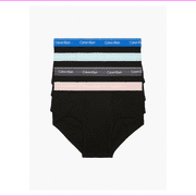 Calvin Klein Men's NB4000-913 Cotton Classics Multipack Briefs, Black Body XL