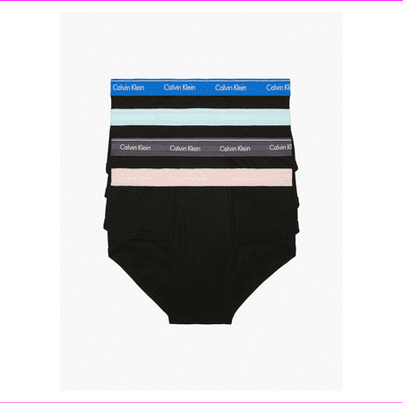 Calvin Klein Men's NB4000-913 Cotton Classics Multipack Briefs, Black Body XL