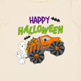 thumbnail image 4 of Inktastic Happy Halloween-monster Truck with Pumpkins, Bats, Cat,and Ghost Boys or Girls Baby T-Shirt, 4 of 5