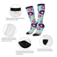 thumbnail image 6 of Balery Donuts Fun Novelty Socks Men'S Women'S Crew Socks Funny Crazy Novelty Socks Quirky And Cool Socks, 6 of 9