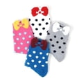 thumbnail image 2 of LIVEBEAR Women's 4/5 pack Cute Polka Dot Funny Novelty Crew Socks Made In Korea, 2 of 2