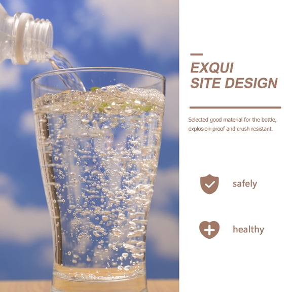 BESTYASH 1Pc Manual Hand-Operated Sparkling Water Maker White Beverage Tool for Home Use
