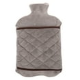 thumbnail image 1 of Miangastore Warm Water Bags Hot Water Bag Grey PVC Warmth Retention Winter Use 1 Set, 1 of 8