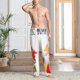 thumbnail image 2 of Fotbe Summer Gnome Pantalones de Pijama para Hombre, Pantalones de Dormir, Pantalones de Casa con Cintura Ajustable y Bolsillos-XX-Large, 2 of 6