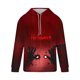 thumbnail image 2 of Sudadera con capucha para hombre, diseño de Día de Todos los Santos, con bolsillos, manga larga, sudadera con capucha, sudadera con capucha, blusa de poliéster para hombre, 2 of 5