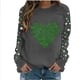 thumbnail image 3 of TaTaai St Patricks Day Sweatshirt Women Shamrock Long Sleeve Shirt Irish Festival Holiday Crewneck Causal Top Gift, 3 of 5
