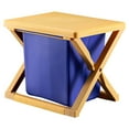 thumbnail image 1 of Portable Toilet Potty Compact Lightweight Folding for Car Camping Lemon Yellow, 1 of 8