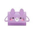 thumbnail image 2 of Xfvqtps Coin Purse Mini Small Wallet Cute Cartoon Style Shoulder Crossbody Bag Purple, 2 of 8