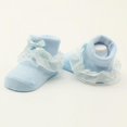 thumbnail image 2 of Baby-Girls Eyelet Ruffle Lace Socks Toddler Double Lace Dressy Short Socks Newborn/Infants, 2 of 3