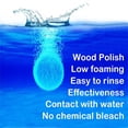thumbnail image 1 of Car Windshield Washer Fluid Concentrate Tablets, Windshield Wiper Blade Cleaner Effervescent Sheets, Auto Glass Degreaser for Vehicle Windows, Windshield Cleaning Solution for Cars Trucks SUVs, 1 of 6