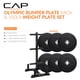 thumbnail image 2 of Set de discos de pesas CAP Barbell PRO de 100 lb con soporte, 2 of 8