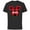 Black, variant on Disney Mickey Mouse NEPHEW Holiday Family - Short Sleeve Cotton T-Shirt for Adults - Customized-Black