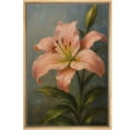 thumbnail image 6 of Framed Canvas Print Lily Flower Wall Art Vintage Botanical Decorative for Living Room Bedroom - 24"x36" NATURAL, 6 of 8