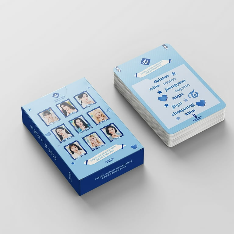 55Pcs TWICE LOMO Cards TWICE ONCE AGAIN Album Postcards 2024