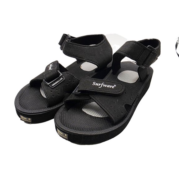 SRM-12 Comfortable Men's Leather Sandals With Adjustable Straps