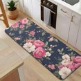 thumbnail image 5 of Pioneer Flower Floral Print Pattern Kitchen Rug Mat,Kitchen Runner Rugs Non Skid Washable,Decorative Kitchen Floor Mats for Kitchen,Sink,Laundry,17"x47.2", 5 of 7