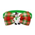 thumbnail image 1 of Collier Nœud Papillon Festif pour Chat avec Motif Imprimé, Bande Tissée Douce Texturée pour Tenue de Fête, Usage Intérieur Extérieur, 1 of 4