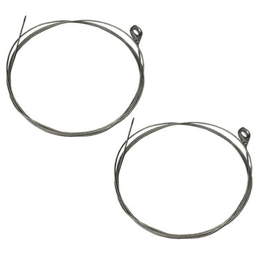 8173-98"LONG Qty 2: 98" Throttle Cable Fits Universal Products