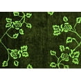 thumbnail image 1 of Ahgly Company Indoor Rectangle Abstract Green Modern Area Rugs, 5' x 7', 1 of 4