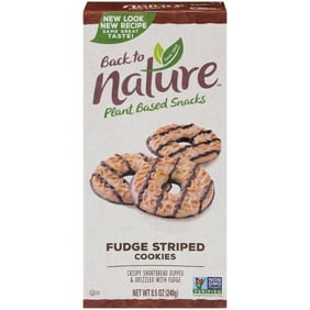 Back To Nature Plant Based Snacks Peanut Butter Creme Cookies 9 6 Oz Box Walmart Com Walmart Com
