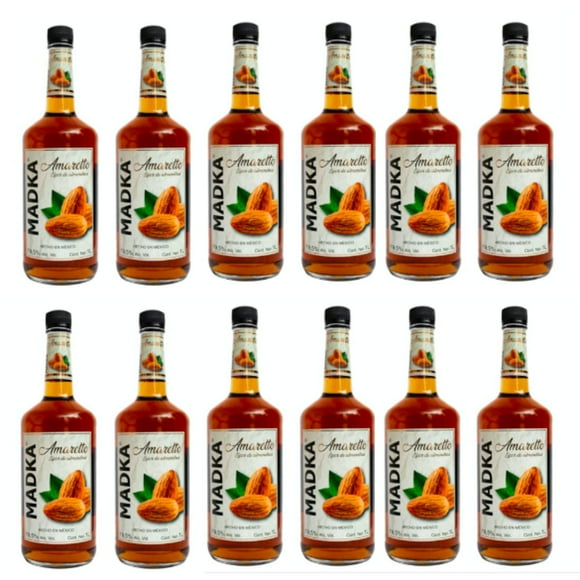 Pack de 12 Crema-Licor Madka Amaretto 1 L