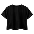thumbnail image 5 of DISNIMO Girls Panda Tee Shirt Kids Girls Sunflower Shirt for Middle School Girls 6/8 Tshirt for Children Crop Top Kids Preppy Tops Short Sleeve Tees for Girls Cropped Tee Shirts Holiday Black, 5 of 7