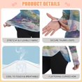 thumbnail image 4 of FORMRS Womens Long Sleeve Shirts UPF 50+ Sun Protection Quick Dry Fishing Hiking Tops, Size S-2XL, Crystal Ocean, 4 of 8