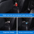thumbnail image 4 of Oreiller d'accoudoir de console centrale de voiture, coussin imperméable d'accoudoir de voiture avec tasse et support de téléphone, protecteur de boîte d'accoudoir en mousse, 4 of 7