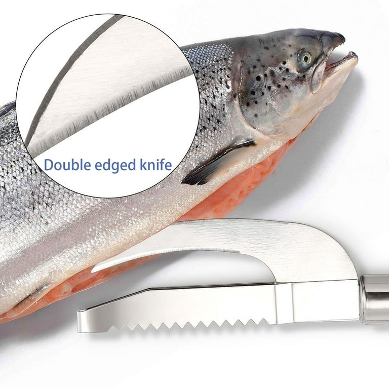 Fish Scaler Remover Stainless Steel Fish Maw Knife With Fish