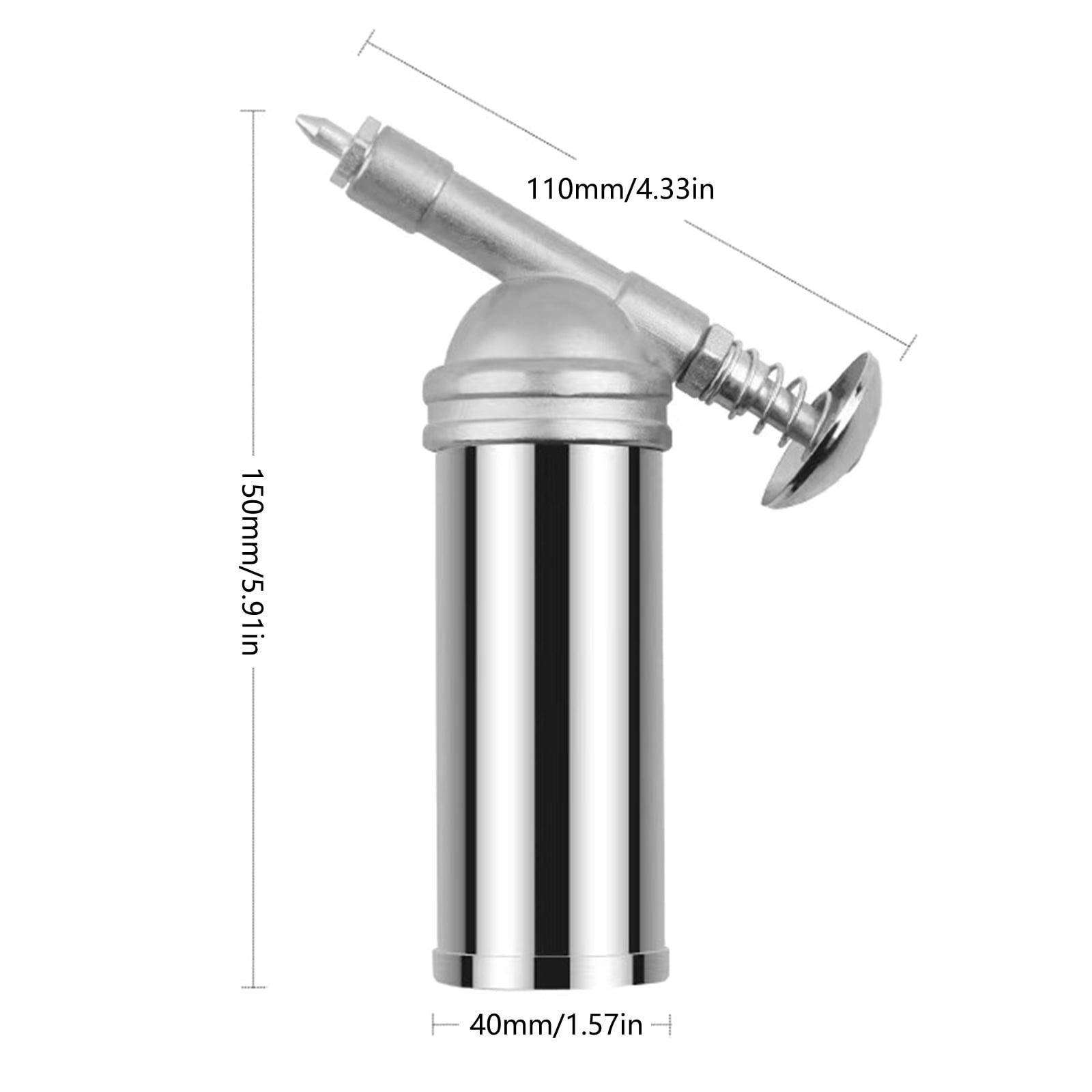 BELOWSYALER Grease Guns Machine 80CC Capacity Hand Operated Lubrication Handheld High Pressure Oil Tool for Automotive Maintenance