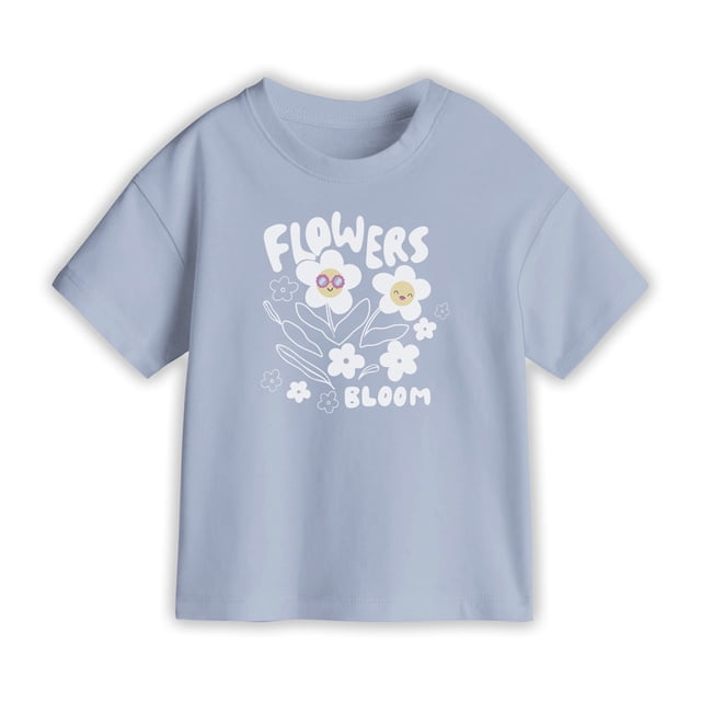 Playera Casual George para Bebes Manga Corta Azul Talla 2