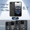 thumbnail image 2 of JETech Ultra Slim Case for iPhone 17e (2026) / iPhone 16e, Matte Finish PP Cover (Black), 2 of 6