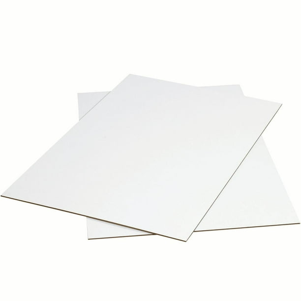 Box Partners Corrugated Sheets 48" x 48" White 5/Bundle SP4848W