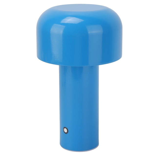Lámpara de mesa con forma de hongo, lámpara de mesa con forma de hongo, lámpara de escritorio recargable con 3 USB, lámpara de escritorio portátil, probada profesionalmente