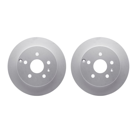 Dynamic Friction Company Rear Geospec Brake Rotors 4002-48036