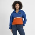 thumbnail image 4 of Women's Fanatics Royal Florida Gators Fleece Half-Zip Jacket, 4 of 7
