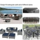 thumbnail image 4 of 75 Sizes Waterproof Outdoor Patio Garden Furniture Covers Rain Snow Chair Covers, 4 of 5