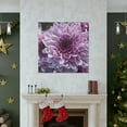 thumbnail image 5 of Pink Dahlia Floral Wall Art Canvas Home Decor Floral Painting Hanging Gift, 5 of 7