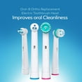 thumbnail image 6 of Replacement Toothbrush Heads for Oral B Braun - Ortho and Power Tip Brush Heads Compatible with Oralb Electric Toothbrushes - Good for Braces, Crowns, Bridges 20 Pack, 6 of 9