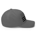 thumbnail image 2 of American Flag Hat - Structured Twill Cap (Grey, L/XL), 2 of 6