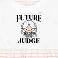 thumbnail image 4 of Inktastic Future Judge Cute Girls Baby Dress, 4 of 5
