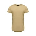 thumbnail image 4 of Victorious Men's Hipster Long Length Curved Hem T Shirt, Up To 5X, 4 of 8
