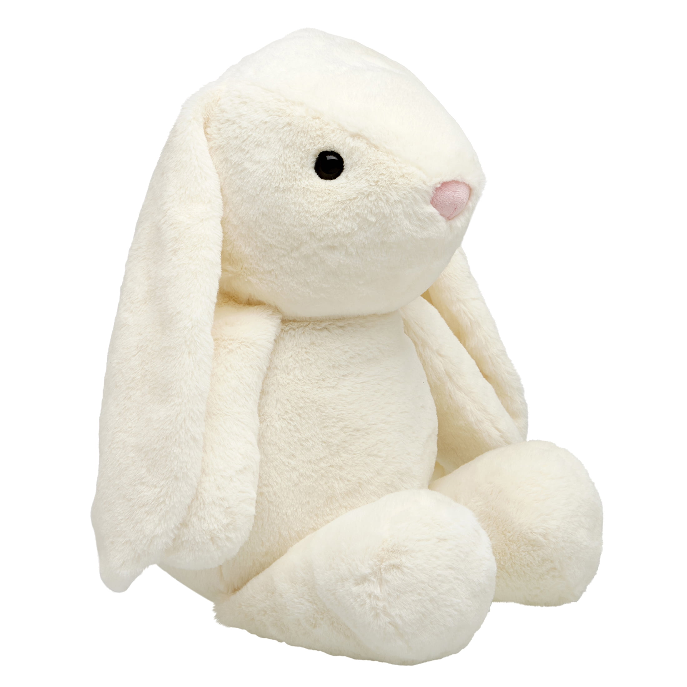 ButterLuvs Plush Bunny Stuffed Animal, 24 Inch Large Super Soft White Cuddly Rabbit
