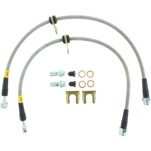 StopTech 950.47005 Stainless Steel Braided Brake Hose Kit Fits 00-09 Legacy Fits select: 2006 SUBARU LEGACY 2.5I LIMITED, 2007-2008 SUBARU LEGACY 2.5I