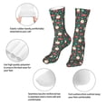 thumbnail image 3 of Uemuo Santa Claus for 16in Socks, Cotton Socks Sports Socks Knee High Socks Comfortable Socks For Men, Women, 3 of 7