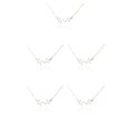thumbnail image 3 of Collar Jumpingount Constelaciones Zodiaco Amistad Diamantes de Imitación, 3 of 6