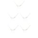 thumbnail image 1 of Guardurnaity Retro Ins Doce Signo del zodiaco Constelaciones Tema Amistad Collar Rhinestone Creativo Chic Joyería Cadena Encanto Colgante Type4 NO4, 1 of 6