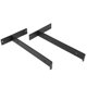 thumbnail image 3 of 2 Pcs Estantes flotantes Soportes de soporte Soporte de estante oculto Soporte de estante ciego, 3 of 8