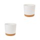 thumbnail image 4 of Kearding Decoración elegante Seguro Artesanía exquisita Altamente funcional para hipoalergénico Inodoro Hipoalergénico Oficina Fácil de Blanco 4.7 pulgadas 2Conjunto, 4 of 6